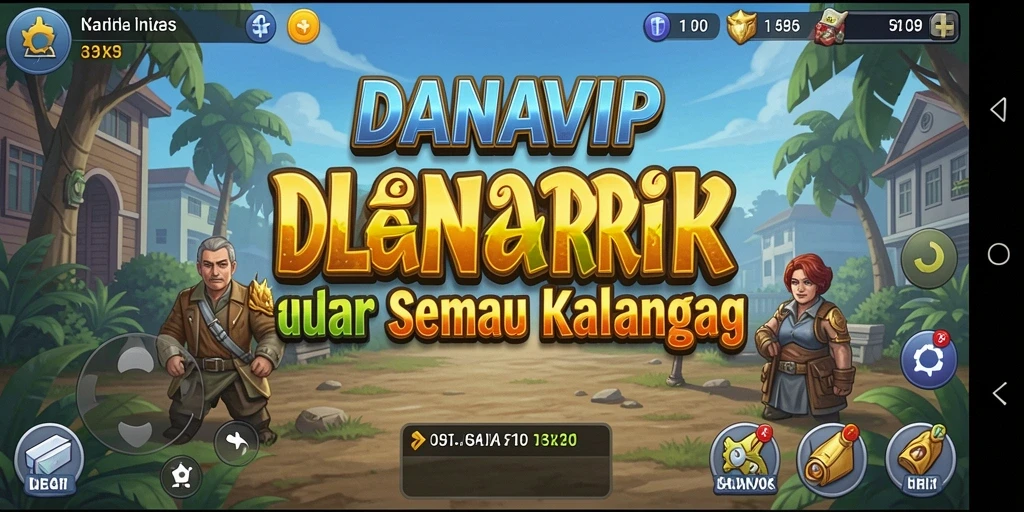 Tangkapan layar gameplay <strong>DANAVIP</strong> yang menunjukkan keseruan saat bermain Idle.