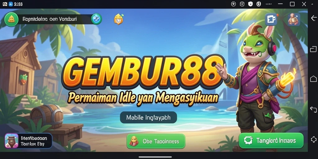 Tampilan gameplay GEMBUR88 yang seru dan mengasyikkan.