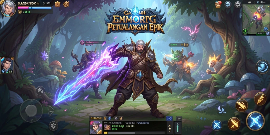 Tangkapan layar gameplay KAGANDAN menampilkan petualangan yang mengesankan.