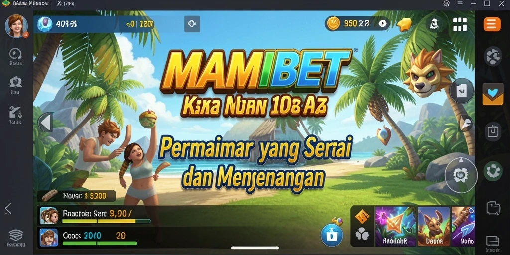 Tampilan menarik dari gameplay MAMIBET yang seru.