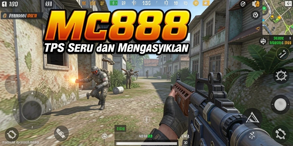 Tangkapan layar gameplay MC888 menampilkan aksi pertempuran yang cepat dan menegangkan.
