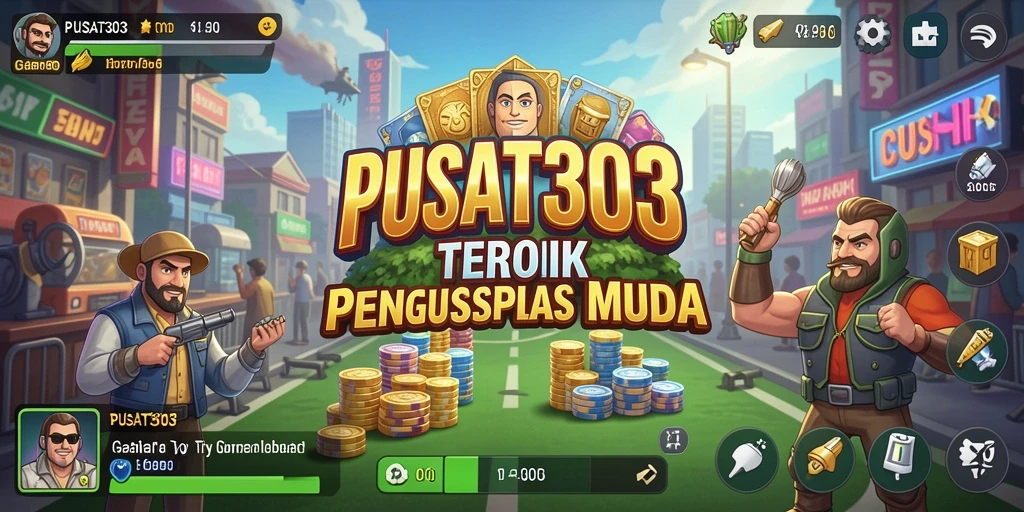 Tangkapan layar menarik dari gameplay PUSAT303 yang menampilkan strategi Tycoon.