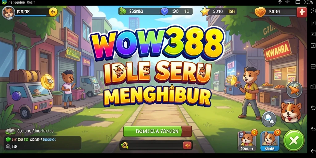 Tangkapan layar WOW388 menunjukkan gameplay Idle yang seru dan menarik.